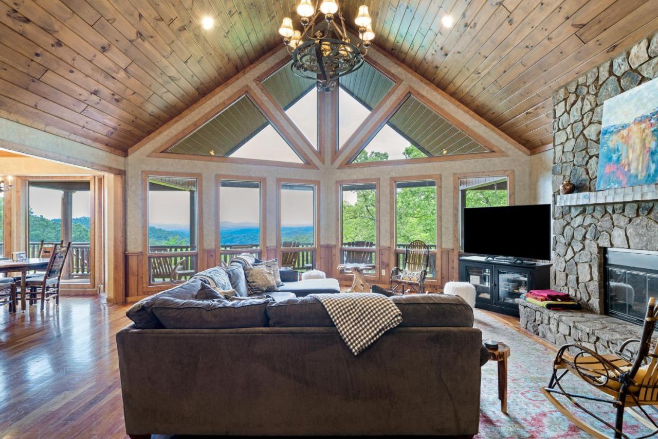 Villa Endless Views Mineral Bluff Esterno foto